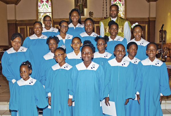 20th anniversary photo of the Childrens' Choir